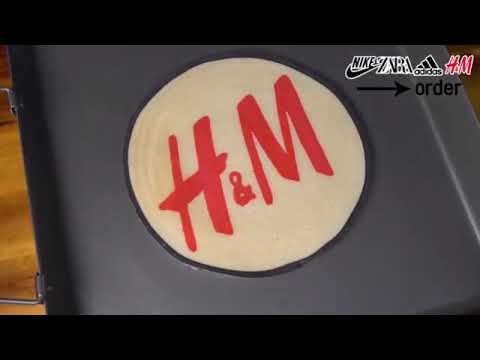 PANCAKE ART - NIKE, ZARA, ADIDAS, H&M