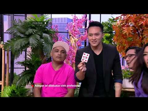 Pagi Pagi 16 Desember 2015 - Trik Menyambung Kartu Dengan Saliva Bareng Demian