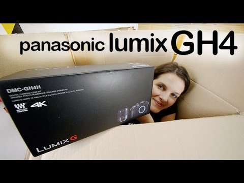 Panasonic Lumix GH4 4K unboxing