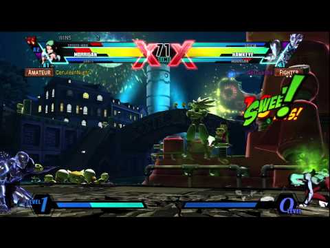 Ultimate Marvel vs Capcom 3 (PS3) -- Non-Ranked Matches 248 - Button Mashing to Victory