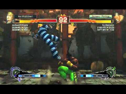 sodiumHOKside ( Cody ) Vs. Ex Decision ( DeeJay ) USF4 Ranked Match