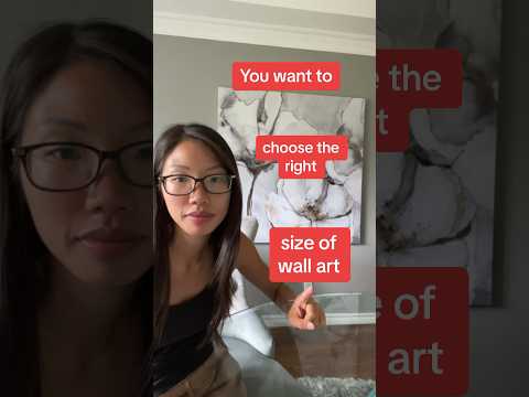 How to find the right wall art size