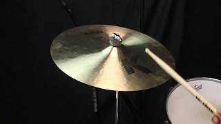 Video thumbnail for USED Zildjian 16" K Dark Thin Crash - 1044g by The Drum Shop - Portland, Maine