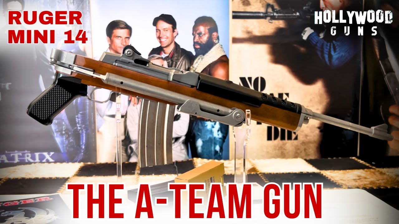 Ruger Mini 14 Folder  - The A Team Gun