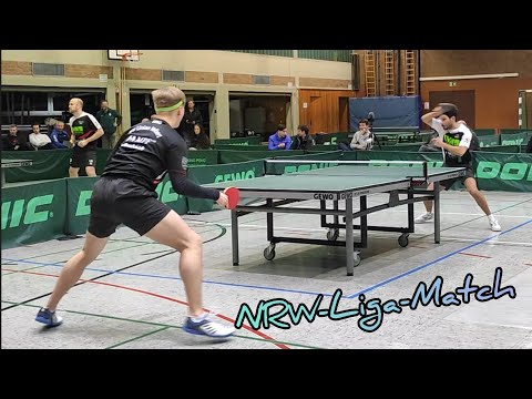 Trainingspartner müssen im Match ran - NRW-Liga 22/23 - Lukas Bosbach vs Kagan Kizilates