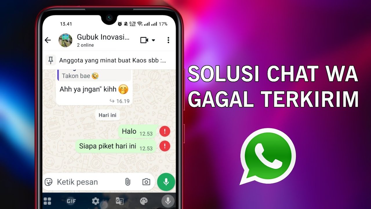 Cara Mengatasi Chat WhatsApp Tidak Bisa Terkirim 