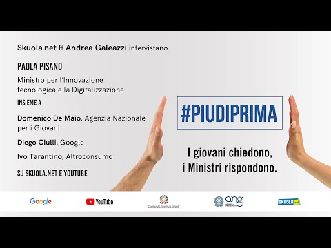 #Piudiprima: i giovani chiedono, la ministra Pisano risponde – Skuola.net ft. Andrea Galeazzi