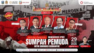 Download lagu ASN Belajar Seri 39 | 2026 - Meneguhkan Spirit Sumpah Pemuda untuk Birokrasi Berdampak mp3 Download lagu ASN Belajar Seri 39 | 2026 - Meneguhkan Spirit Sumpah Pemuda untuk Birokrasi Berdampak mp3
