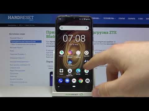 Changing the wallpaper on the ZTE Blade V10 Vita / How to change the desktop background on the ZT...