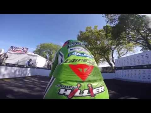 Kawasaki Ninja H2R –  Isle of Man,  James Hillier Onboard Lap, 2015 official