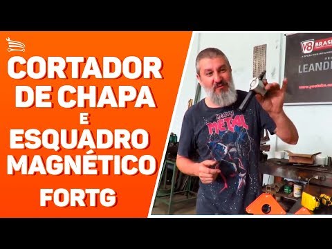 Esquadro Magnético Triangular para Soldagem 35Kg - Video