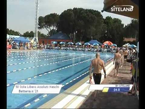 Serie 21 dei 50 Stile Libero  Assoluti Maschi Master - 12 MEMORIAL ANDREA BETTIOL