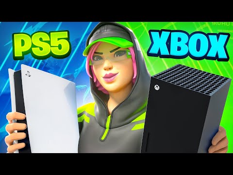 PLAYSTATION 5 VS XBOX in FORTNITE!