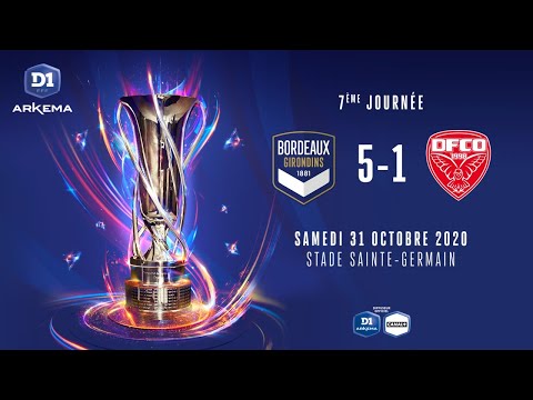 D1 Arkema, J7 : FCG Bordeaux - Dijon FCO (5-1)