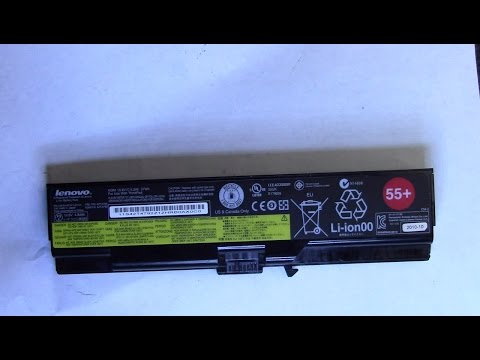 Demonstration of lenovo laptop battery packs