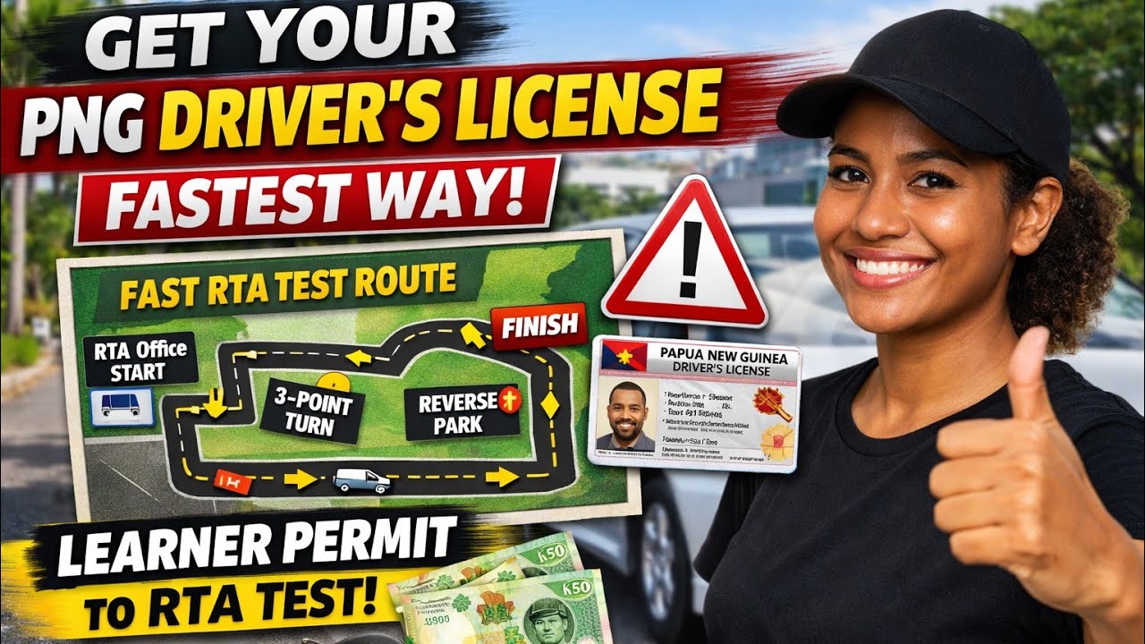 How to Get a Driver’s License in Papua New Guinea FAST (RTA Guide 2026)