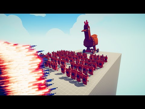 100x SHIELD BEAR + TROJAN CHICHEN vs EVERY GOD - Totally Accurate Battle Simulator TABS