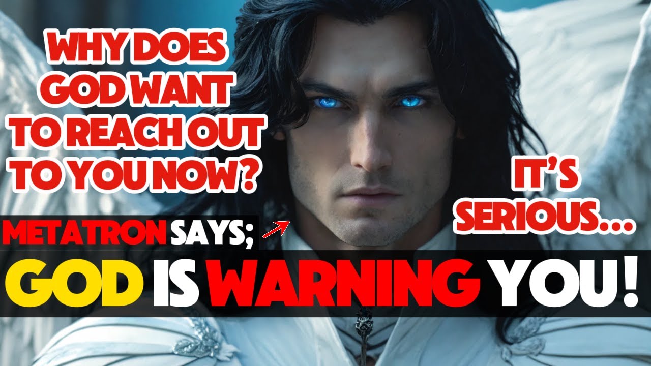 CHOSEN ONE! ARCHANGEL METATRON SAYS: GOD WANTS TO TALK WITH YOU! | Message From The Angels