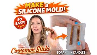 How to Make a Cinnamon Stick Silicone Mold (Easy DIY for Resin, Soap & Candles)