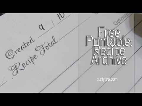 download lagu mp3 mp4 Printable Recipes, download lagu Printable Recipes gratis, unduh video klip Printable Recipes