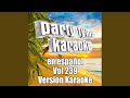 La Deje Que Se Marchara (Made Popular By Intocable) (Karaoke Version)