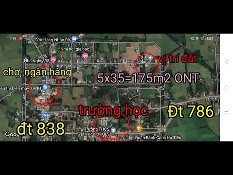 đất nền thổ cư toàn bộ ngay khu dân cư trù mật