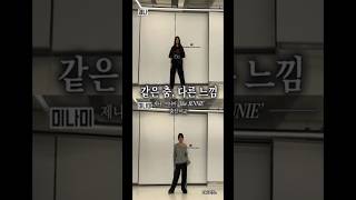 같은 춤, 다른 느낌 (제나, 미나미)
