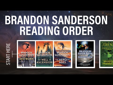 Navigating the Cosmere | Brandon Sanderson's 2024 Reading Order | #cosmere #brandonsanderson