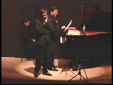 Friedrich Gulda: "Aria", version for violin and piano, Jehi Bahk, Paul Gulda