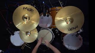 Video thumbnail for Paiste 101 SPECIAL Cymbal Set: 14" Hi Hats; 16" Crash; 20" Ride. Universal Brass Budget Cymbals demo by SIC MIC