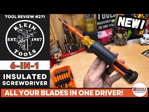 NEW! Klein 6-1 Insulated Screwdriver | 32306INS