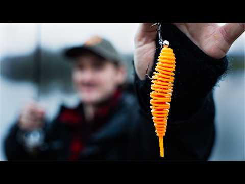 Ultra-light fishing with soft baits for trout