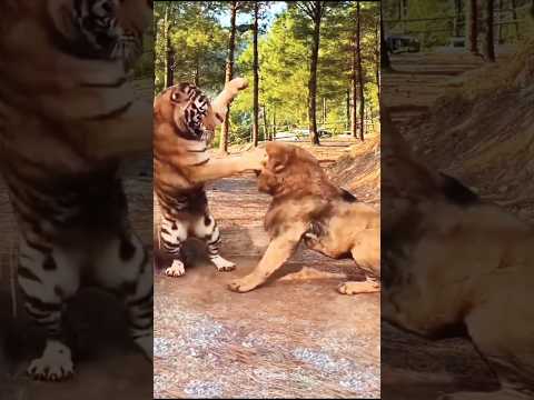 Epic Battle: Tiger vs Lion – Who is the True King of the Jungle?