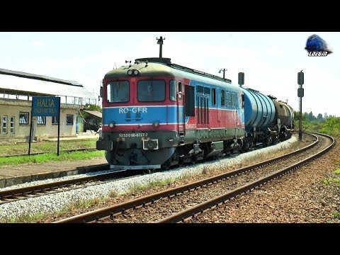 060-DA 60-0727-7 & Navetă de Cisterne GFR Tanker Train in Oradea Est Triaj - 20 June 2018