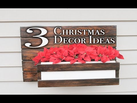 Outdoor Christmas Decorating Ideas ~ Relaxing DIY ASMR