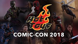 Hot Toys at the Sideshow Booth - SDCC 2018