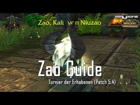 Zao Pet Battle Guide - Turnier der Erhabenen (Patch 5.4)