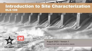 DLS-109: Introduction to Site Characterization