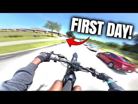 I Took My 90 MPH E-Bike to School!