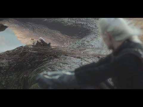 Vhagar & Caraxes (Daemon & Laena) flying scene HD HotD S1 E6