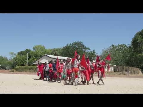 Red Flag Dancers - Mamurr Ceremony Part 1 - Maningrida 2022