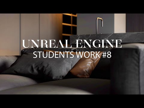 Student's work #8 in Unreal Engine 5 | Interior in Unreal Engine at ARHI.TEACH graphics school