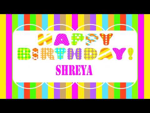 Shreya Birthday Wishes - Happy Birthday SHREYA