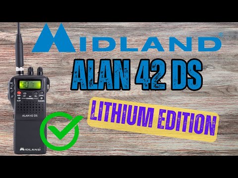 CB MIDLAND ALAN 42 DS: Lithium Edition - Battery Test