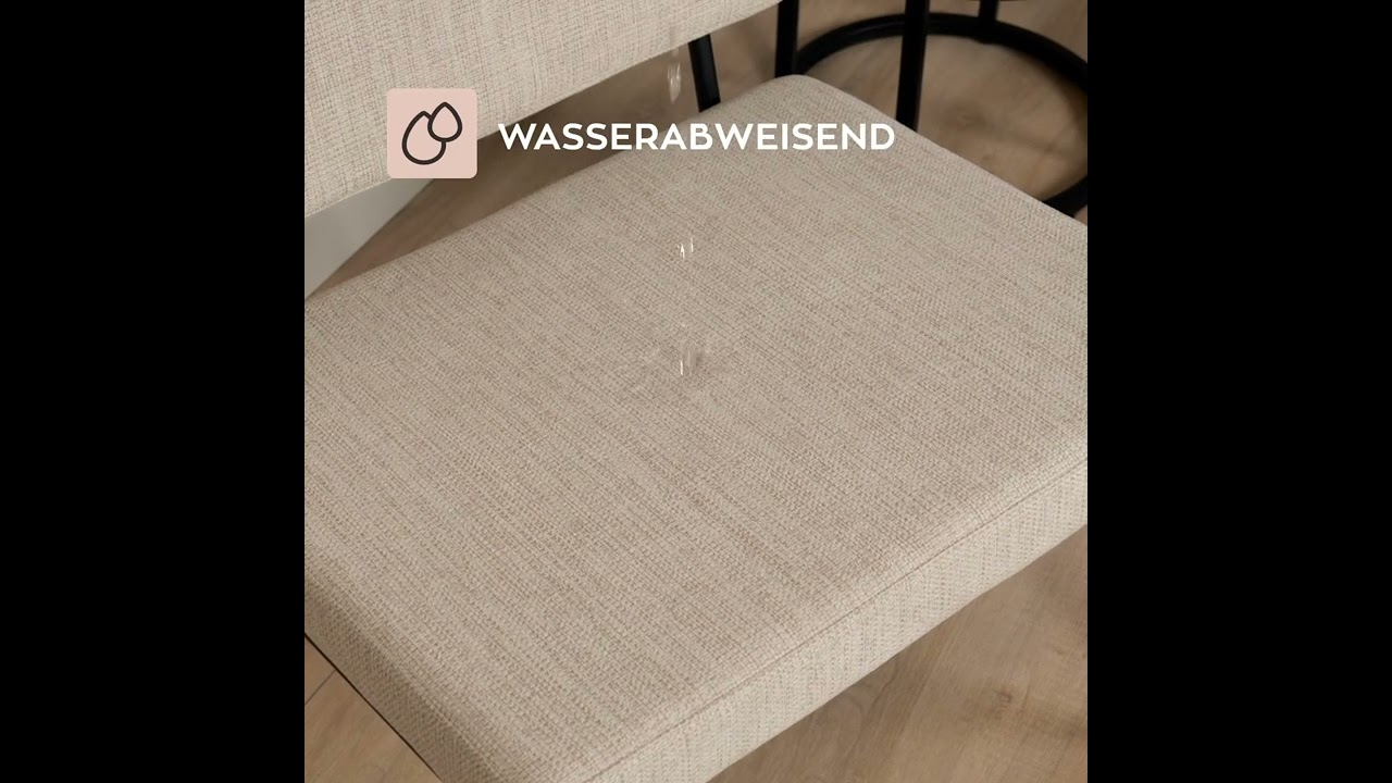 Sessel Espen recycelter Stoff grün