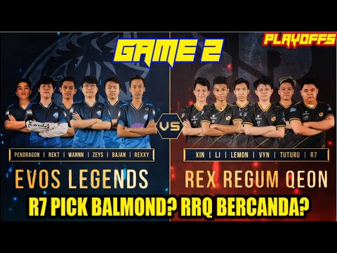EVOS LEGENDS 🇮🇩 vs RRQ HOSHI 🇮🇩 GAME 2 MPL INVITATIONAL PLAYOFFS - MOBILE LEGENDS BANG BANG