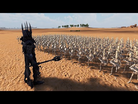 Sauron vs 500 B1 BATTLE DROIDS - Ultimate Epic Battle Simulator 2 | UEBS 2
