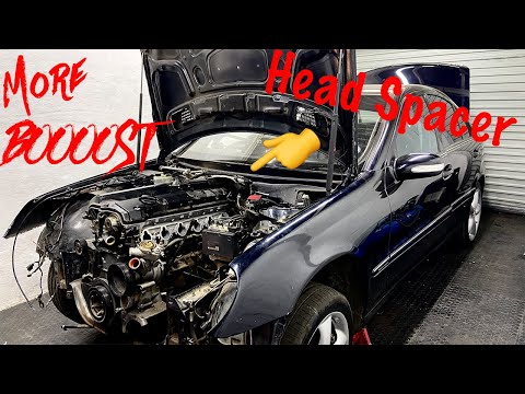 M104 TURBO New Head Gasket +Shim Plate | Lower Compression 4 More BOOST💪NEW Head Bolts & Valve Work👌