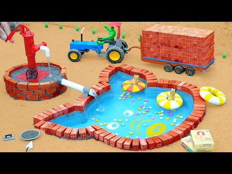 Building a Clean Water System for a Polluted Lake | Science Experiment & Hand Pump