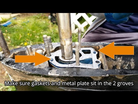 Installing lower unit water pump | Mercury Outboard 150 hp | Impeller Kit | By Farhad